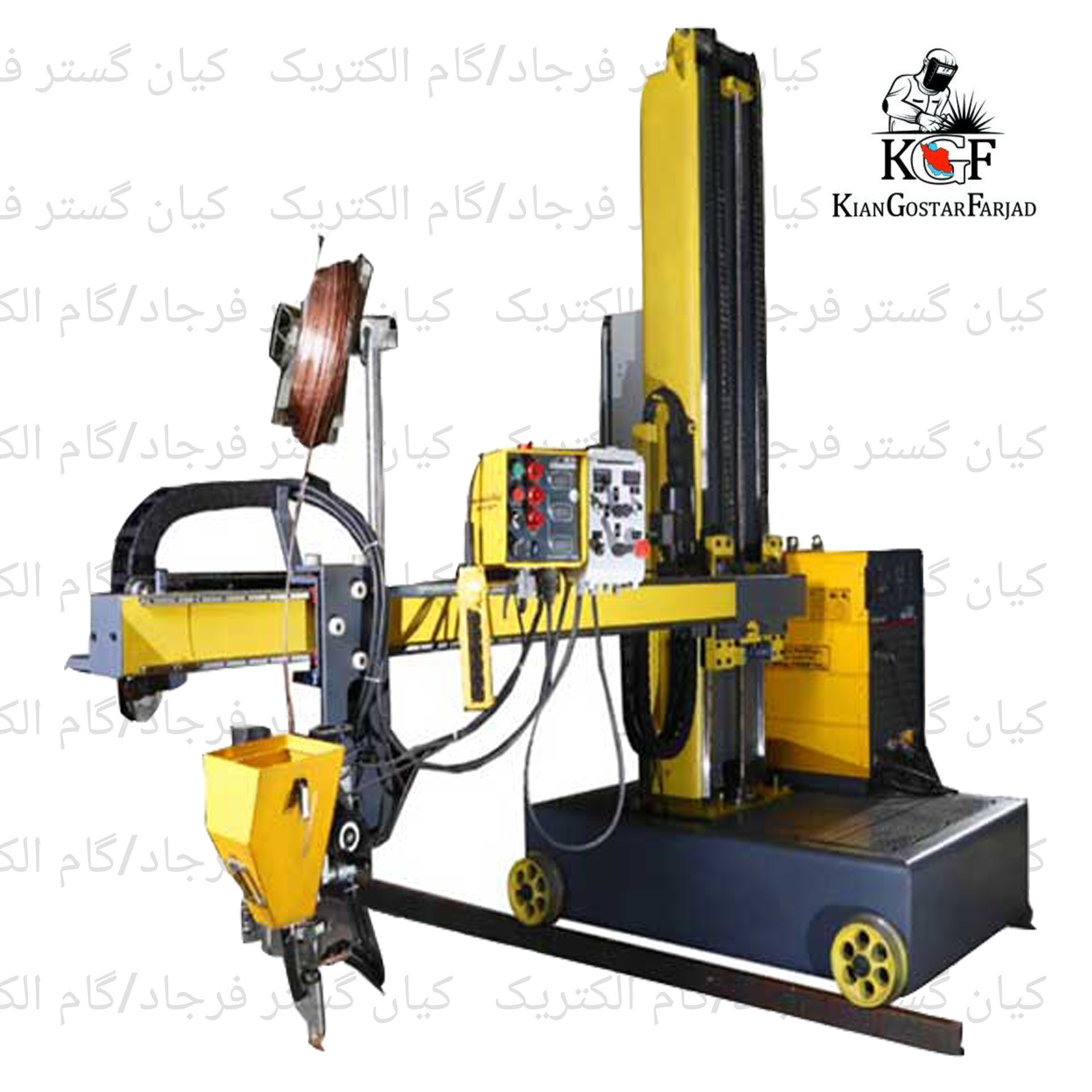 دستگاه جوشکاری سه محور سازه گام مانا صنعت