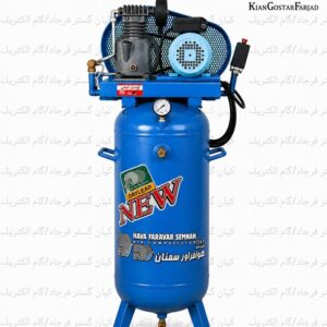 کمپرسور باد ایستاده 80 لیتری هوافراور سمنان تولید 138 لیتر سری DC تک فاز